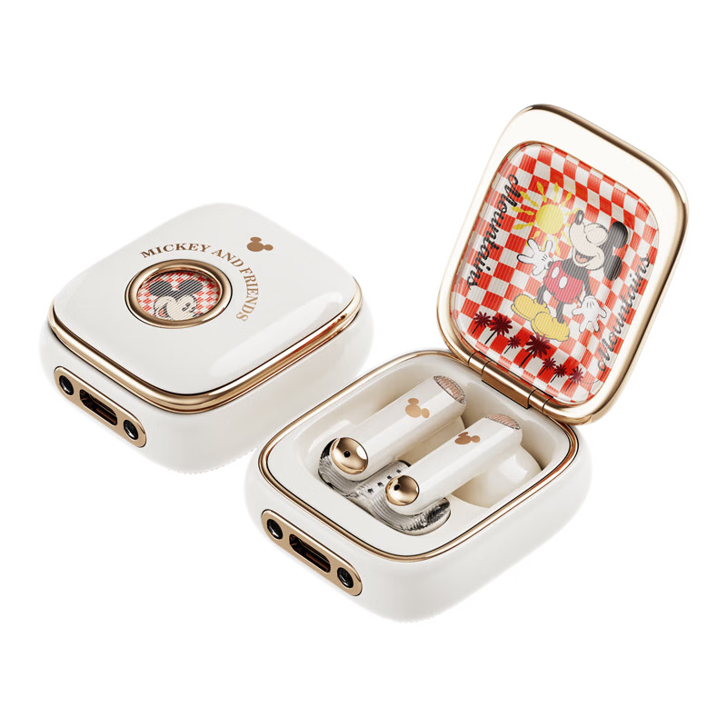Contact Pickup Mic - New Mickey Q7 Earbuds Space Capsule