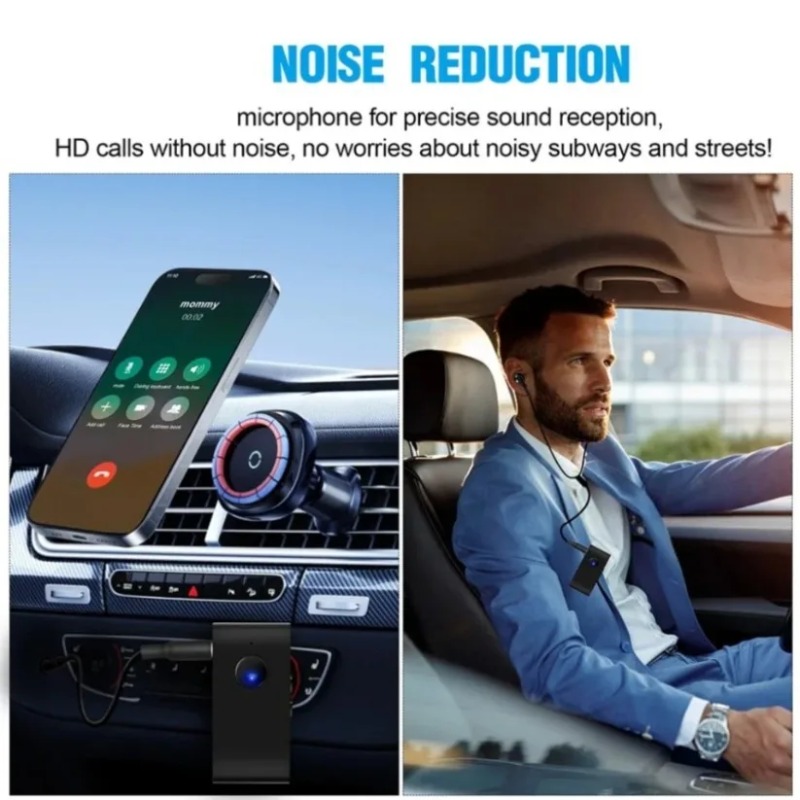 Audio Music Car - Bluetooth 5.0 Audio Receiver with Wired