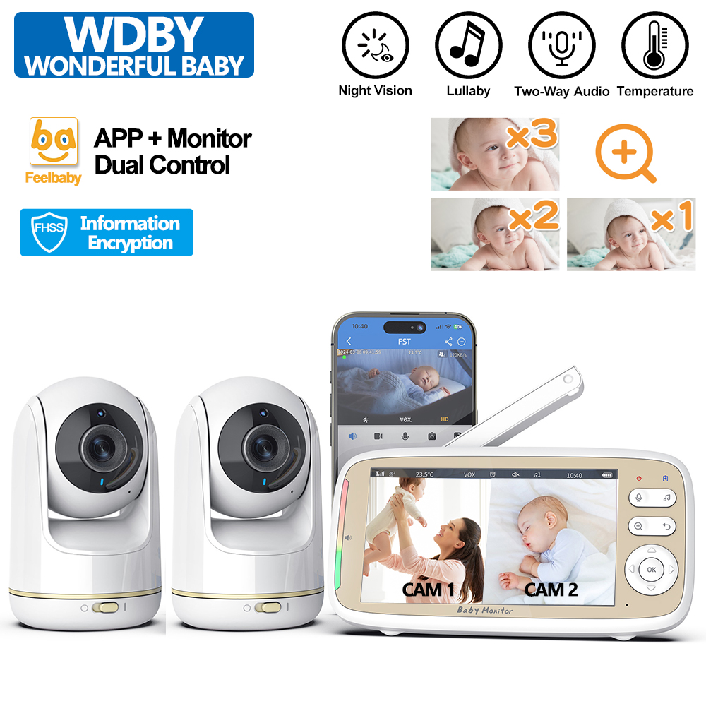 VB803 PRO Baby Monitor with 2p - Audio X Music 评论和价格