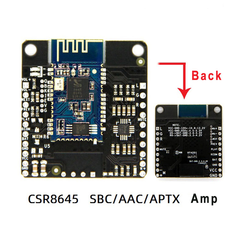 DC 12V/5V CSR8645 APT-X Lossle - Audio X Music 评论和价格