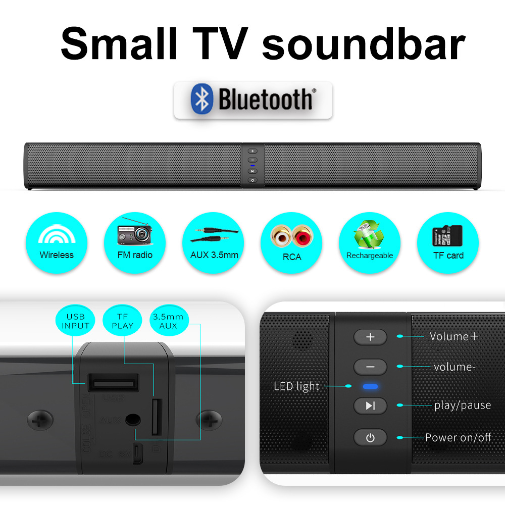 Detachable Soundbar Bluetooth  - Audio X Music 评论和价格