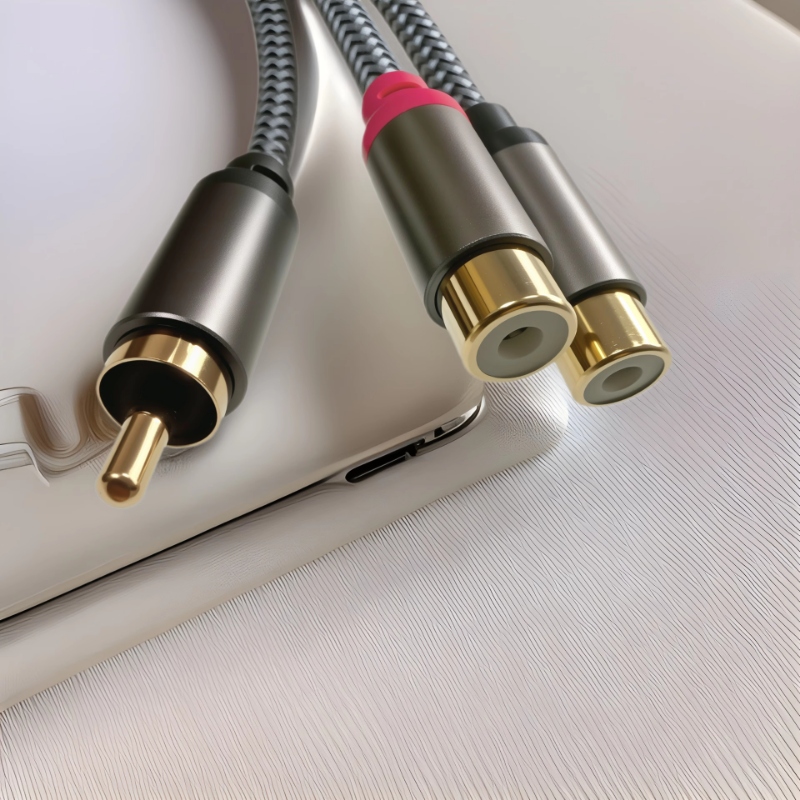 0.3/0.5/3m Short RCA Splitter  - Audio Music Splitter 评论和价格