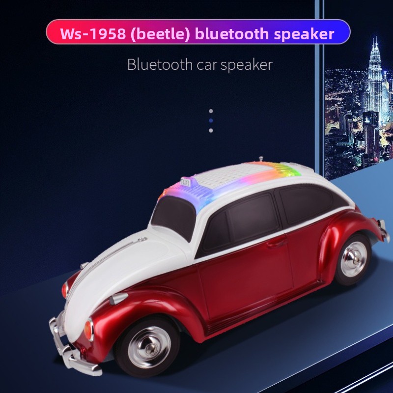 Beetle Car Model Bluetooth Spe - Audio X Music 评论和价格
