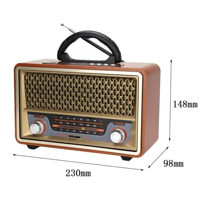 Retro High-Quality Wooden Port - Audio X Music 评论和价格