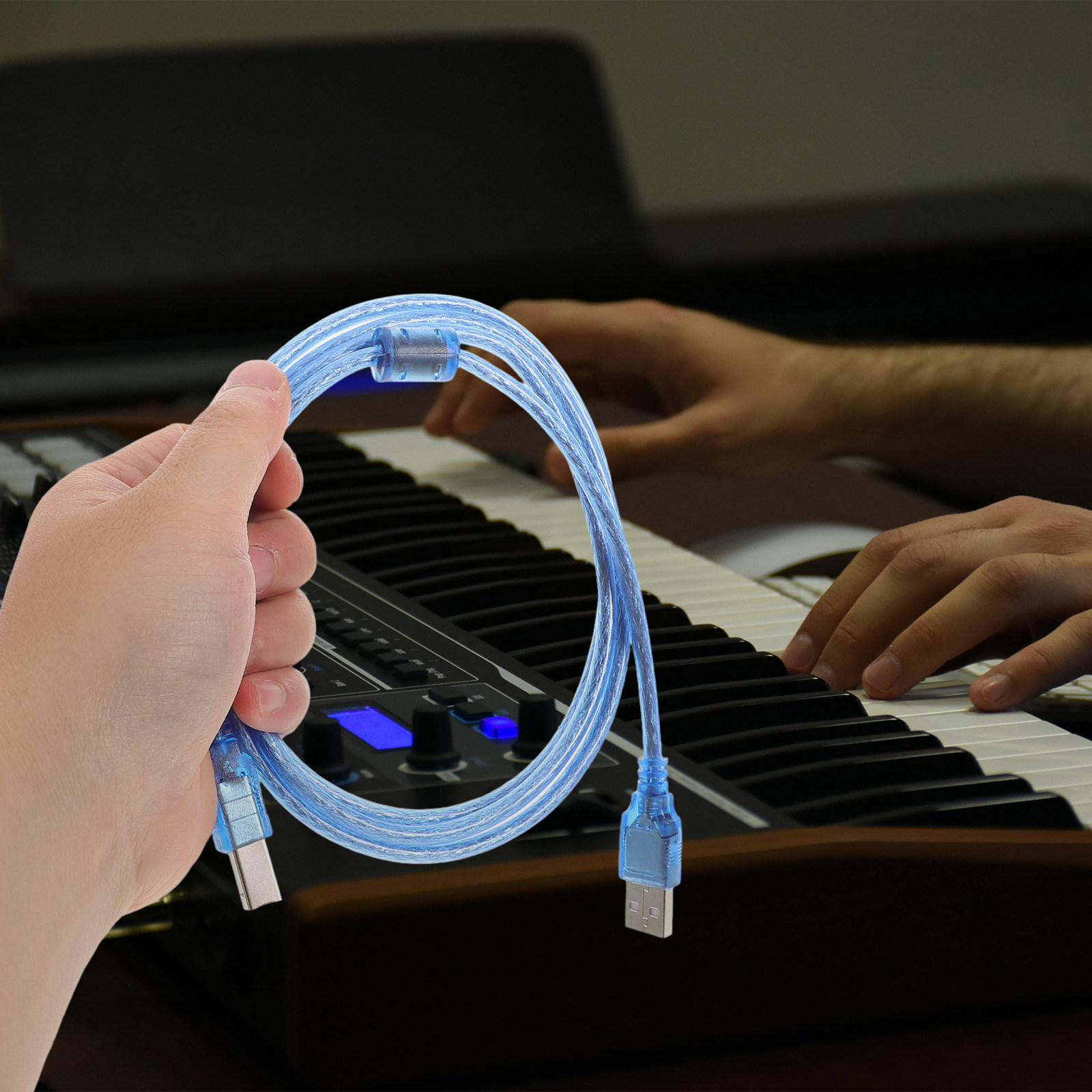 USB-Midi Cable Electronic Keyb - Audio Music Edit 评论和价格