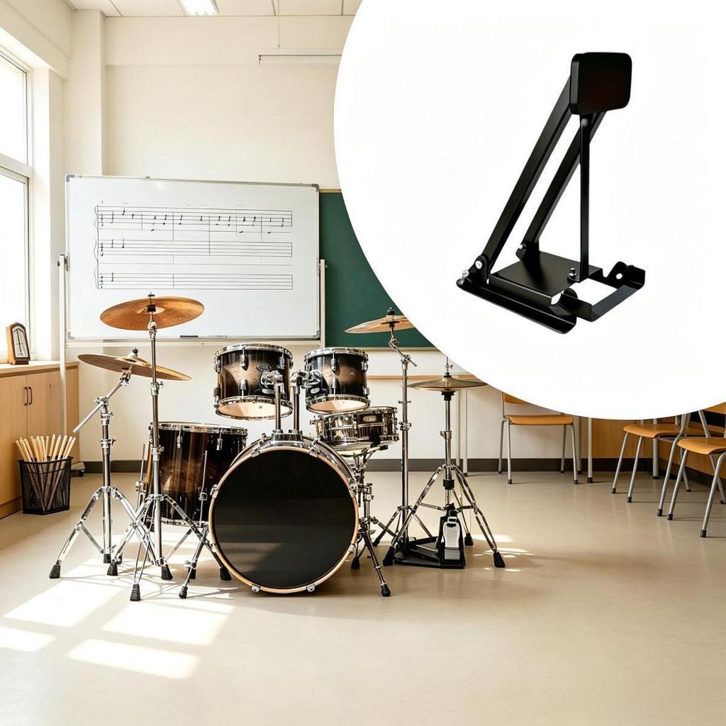 Compact Padded Bass Drum Pract - Drum Practice Pad 评论和价格