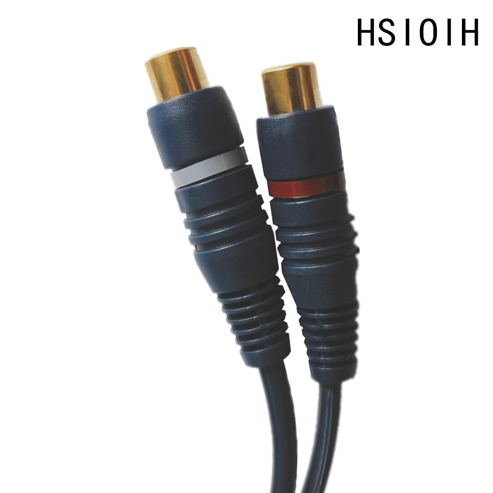 Line Cooper Wire 2 RCA Female  - Audio Music Splitter 评论和价格