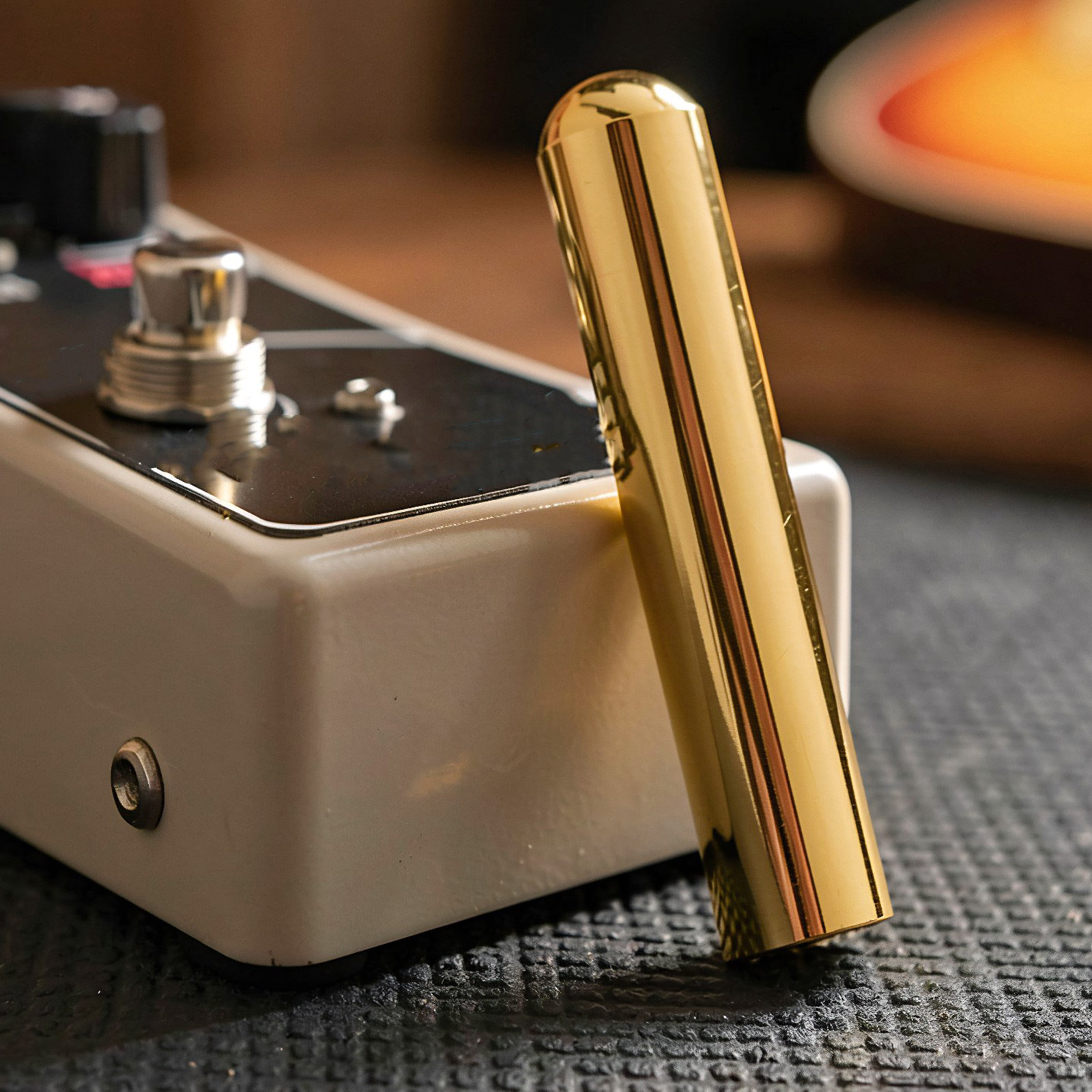 Solid Steel Guitar Slide Golde - Guitar Slide Tube 评论和价格
