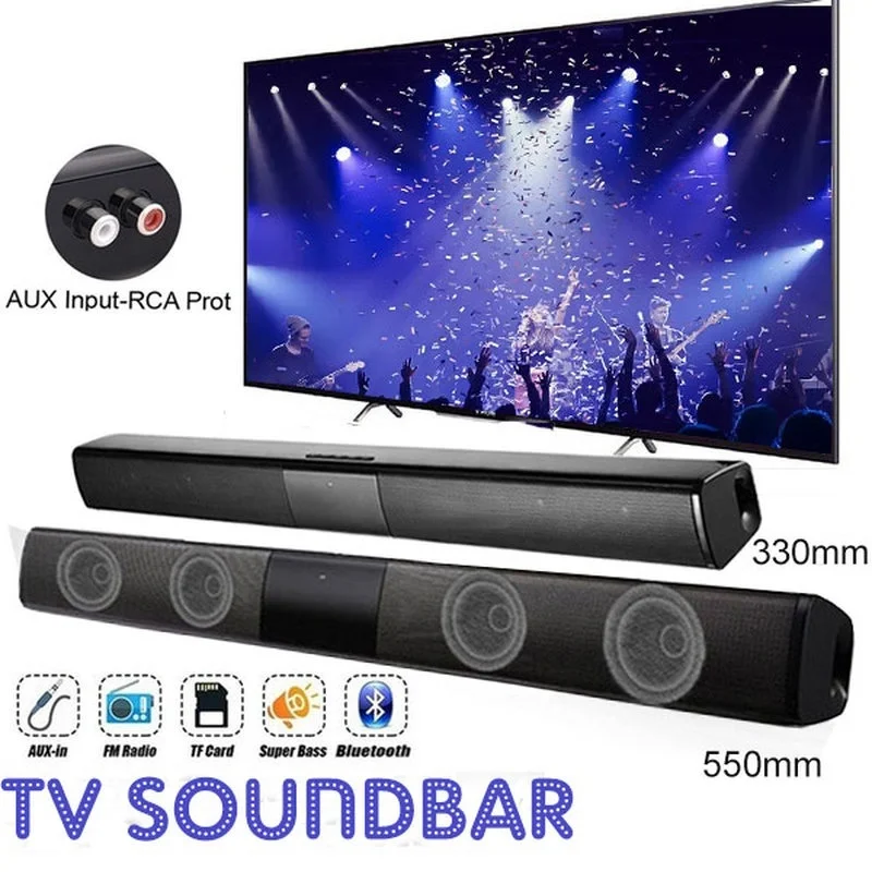 40W High Power Soundbar for TV - Audio Music Game 评论和价格