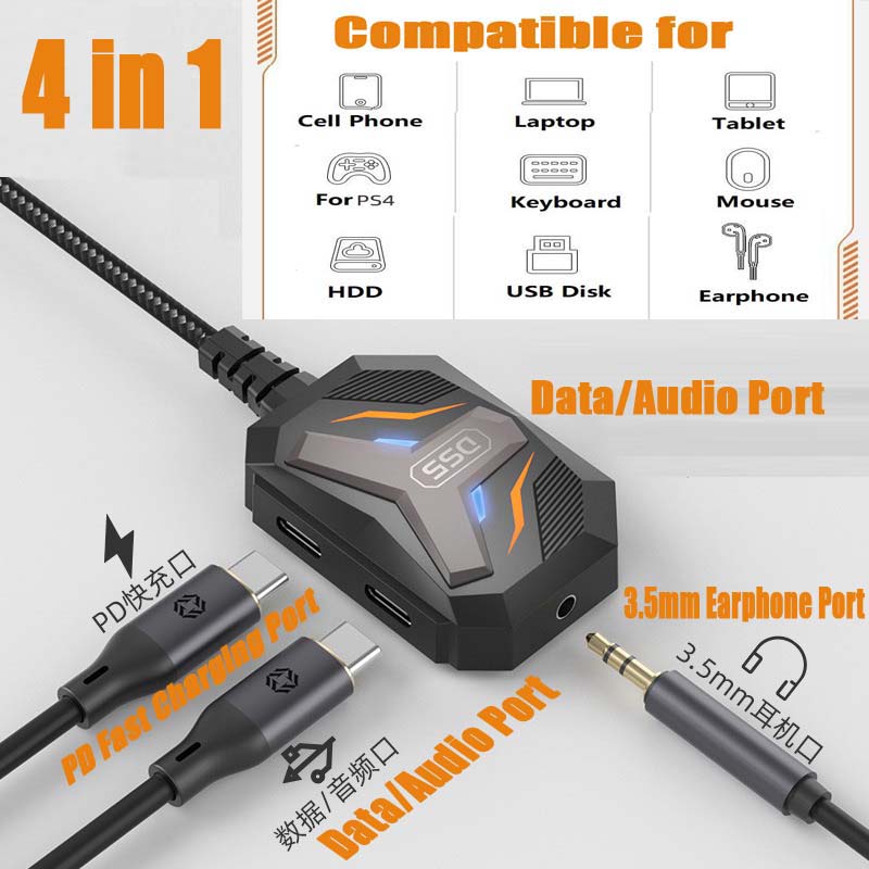 Type C Splitter USB C to 3.5mm - Audio Music Splitter 评论和价格