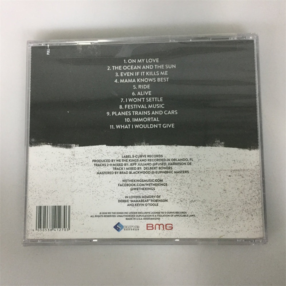 CD 'SIX' We The Kings Pop Rock - Audio Music King 评论和价格