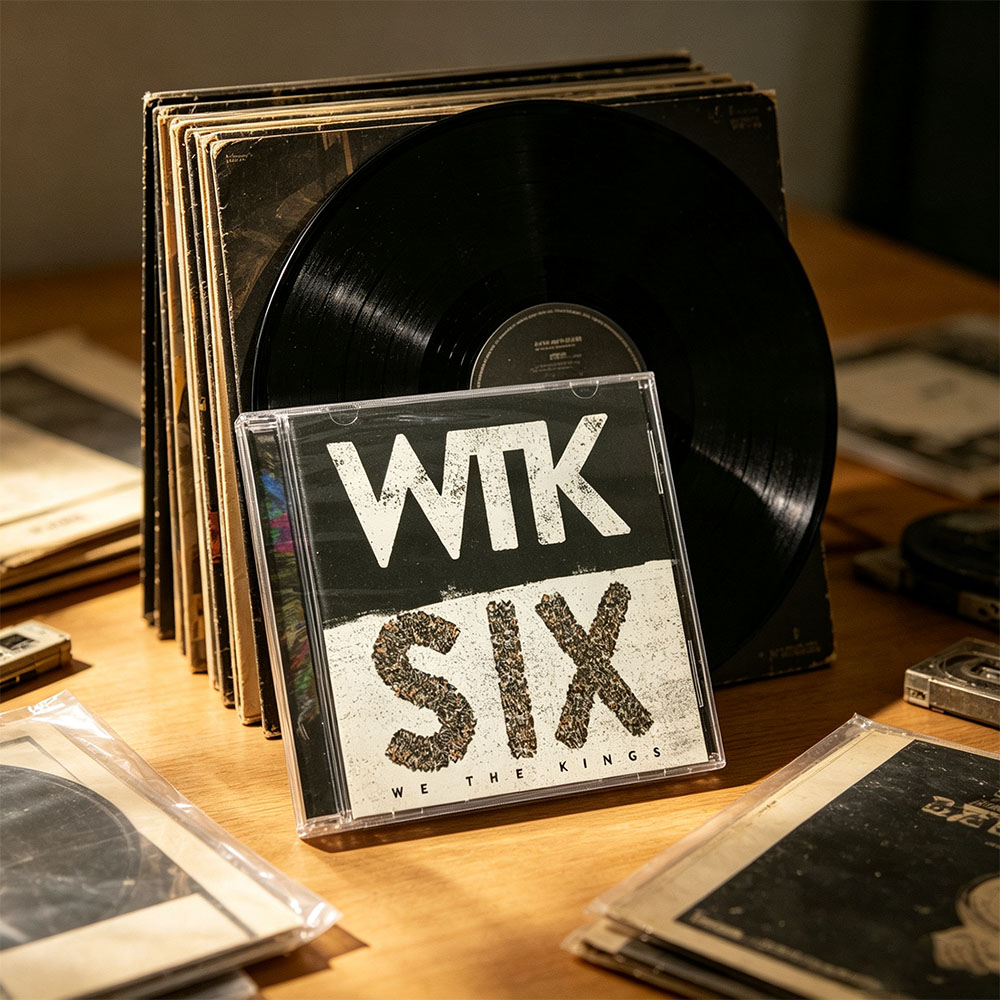 CD 'SIX' We The Kings Pop Rock - Audio Music King 评论和价格