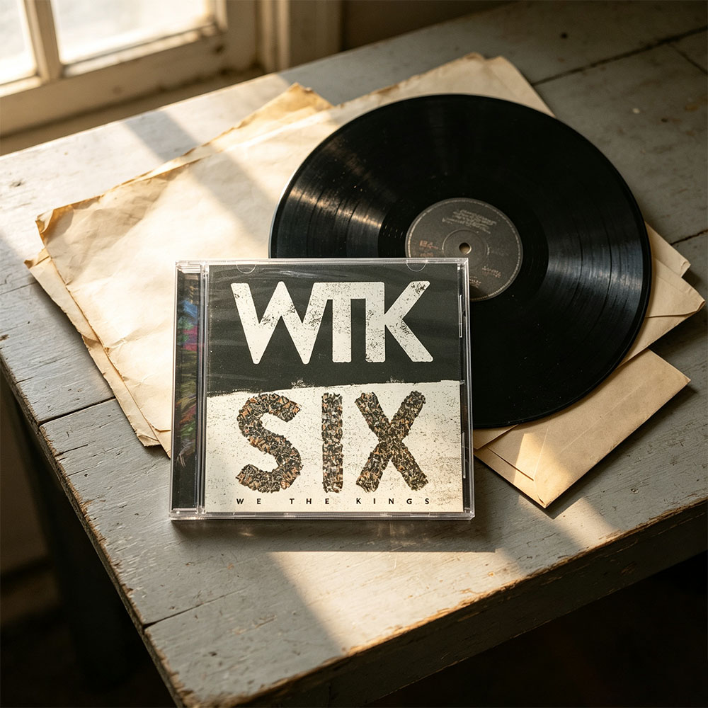 CD 'SIX' We The Kings Pop Rock - Audio Music King 评论和价格