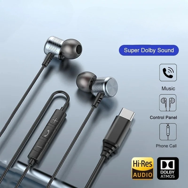 Type C / 3.5mm Plug Wired In-E - Audio Music Game 评论和价格