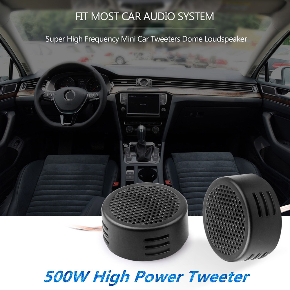 2PCS 500W Tweeter Speakers Car - Audio X Music 评论和价格