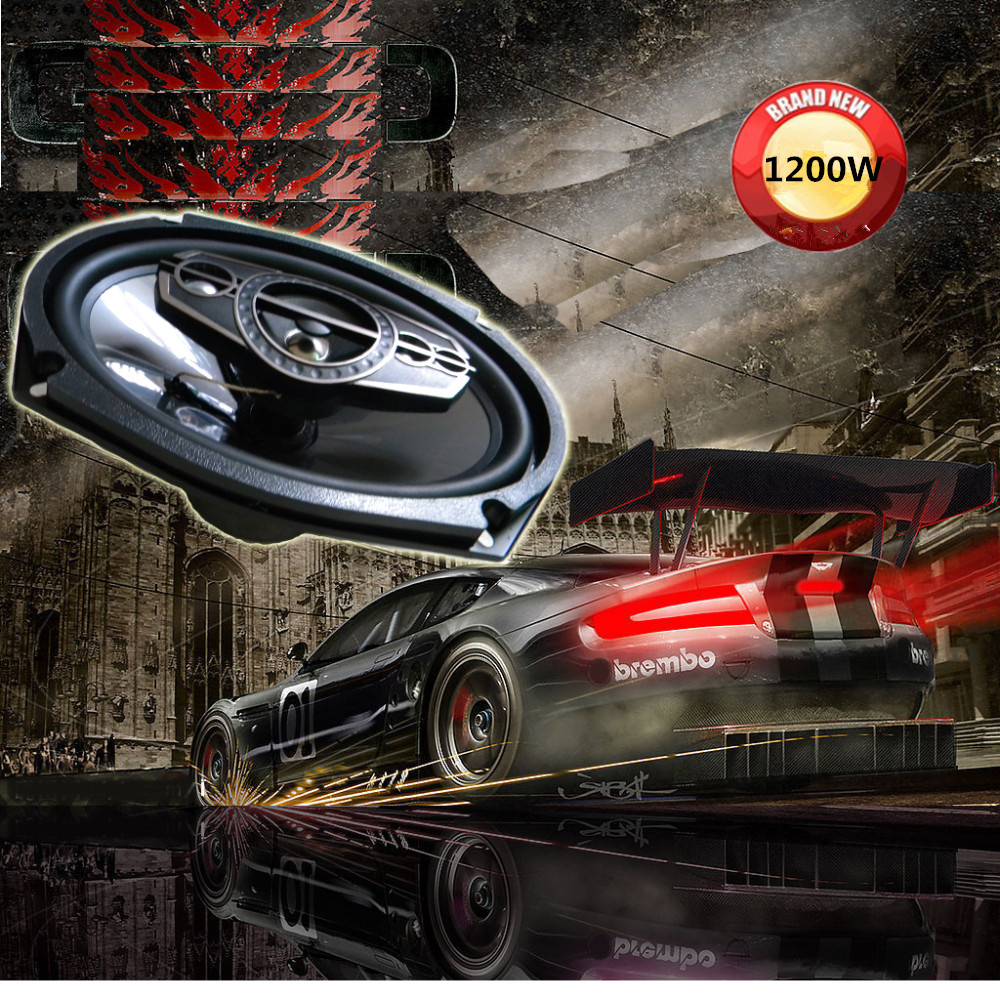2pcs 6 x 9 inch Car Coaxial Sp - Audio X Music 评论和价格