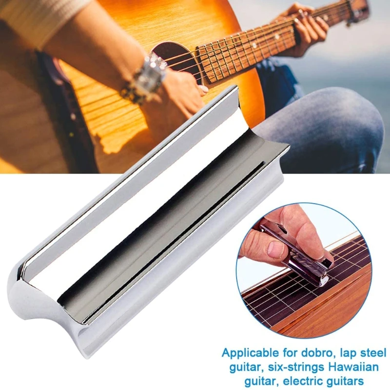 1PC Metal Bass Guitar Slider A - Guitar Slide Tube 评论和价格