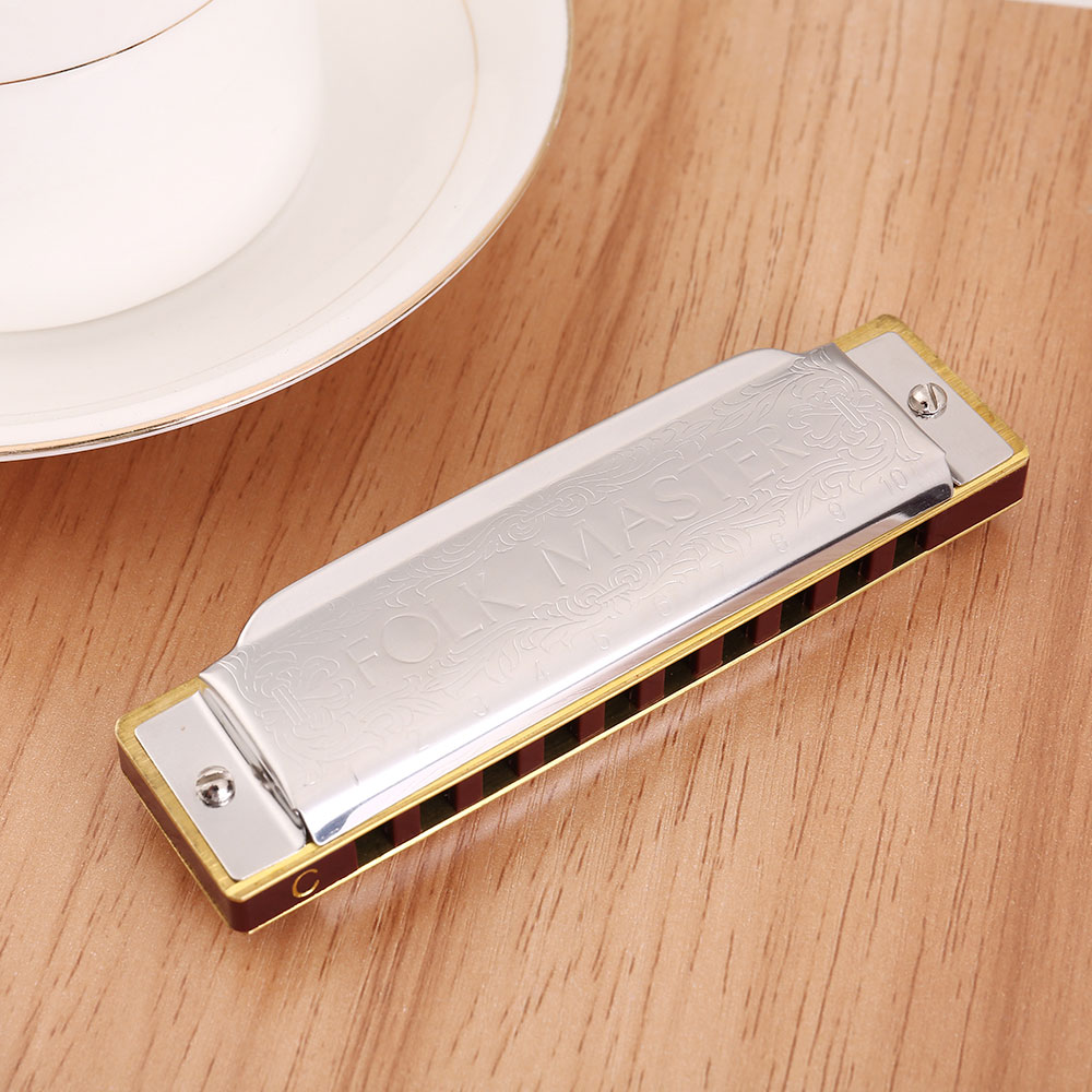 Harmonica Folk Master 1072 Sta - Harmonica 10 Hole 评论和价格